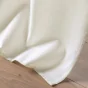 Lot de 2 Rideaux a oeillets 140 x 240 cm poly-coton + pompons Vivoline