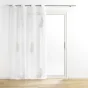 Voilage sablé  140 x 240 cm brodé metallisé Palmeor Or