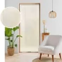 Panneau passe tringle 90 x 200 cm voile tisse carlin Beige