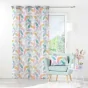 Panneau a oeillets 140 x 240 cm voile sable imprime fantasia Sans
