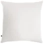 Housse de couette double gaze de coton 240x220 cm 4 taies Rose/Blanc