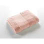 Drap de bain 90 x 150 cm éponge unie garance rose poudré Rose