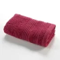 Serviette invite 30 x 50 cm eponge unie tendresse Rubis