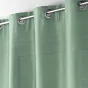 Lot de 2 rideaux effet soie 140 x 240 cm Shana Sauge
