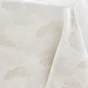 Nappe rectangle 140 x 250 cm jacquard enduit enola Naturel