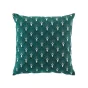 Coussin dehoussable 45 x 45 cm coton imprime or Alden