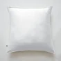 Taie d'oreiller 63 x 63 cm satin de bambou Salomé Blanc