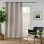 Rideau occultant 140 x 240 cm occultant jacquard Dusky Beige
