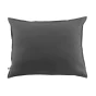 Taie d'oreiller flanelle chaude 50 x 70 cm Candice Anthracite