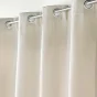 Lot de 2 Rideaux tamisant 135 x 260 cm isolant thermique Micropolar Naturel