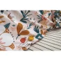 Housse de couette + 2 taies coton imprimé 240 x 220 cm champetre