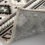Tapis rectangle 68 x 110 cm viscose tissee sakari Taupe
