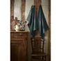Lot de 2 essuie-vaisselle lin lavé 50 x 70 cm soline Gris foncé