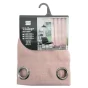 Voilage à oeillets grande hauteur 140 x 180 cm voile tissé Soane Rose