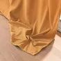 Rideau tamisant 135 x 260 cm velours uni Novana Miel