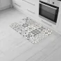 Lot de 2 Tapis en mousse PVC 45 x 75 cm Salou Naturel