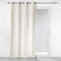 Lot de 2 Rideau à oeillets 140 x 260 cm velours côtelé Casual Naturel
