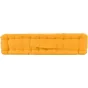 Coussin de sol 50 x 50 x 10 cm coton/polyester recycle grs twily Jaune