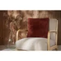  Coussin Déhoussable 45 x 45 cm en Fausse Fourrure – Renard Sven