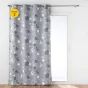 Lot de 2 Rideaux occultant 140 x 260 cm Moonlight Gris