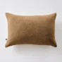 Coussin Déhoussable 40 x 60 cm - 100% coton Sixtine Camel