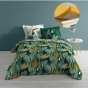 Pack housse de couette 220x240 cm Brazilia + drap housse 140x190 Jaune