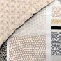 Housse de couette 240 x 220 cm coton 42 fils + 2 taies Romeo