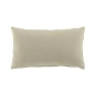 Coussin dehoussable 30 x 50 cm coton/polyester recycle grs twily Beige