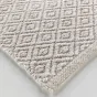 Tapis rectangle 50 x 80 cm coton/polyester tisse matteo Sans