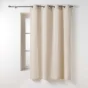 Rideau petite hauteur 135 x 180 cm coton/polyester recyclé Twily Beige