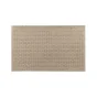 Tapis rectangle 50 x 80 cm coton/polyester tisse alivia Camel