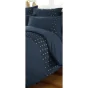 Housse de couette 100% coton luxe 57 fils 200 x 200 cm Agathe Bleu