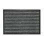 Tapis rectangle 40 x 60 cm anti-poussiere grattoir toscan Noir/gris