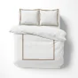 Raffinement Naturel - Housse de Couette Lauraline 240 x 220 cm en Coton et Lin