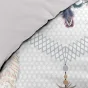 Pack housse de couette enfant Happy dream 140 x 200 cm + drap housse Blanc