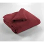 Édredon 180 x 240 cm - Double Gaze de Coton 125 gr/m² - Uni Gaïa Bordeaux