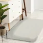 Tapis rectangle 45 x 75 cm tisse uni simeo Naturel