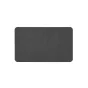 Tapis rectangle 45 x 75 cm tisse uni simeo Anthracite