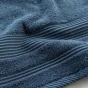 Drap de Douche 70x130 cm - Éponge Unie Tendresse Saphir 600g/m²