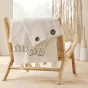 Rideau a oeillets 140 x 240 cm polyester/lin uni Pauline Sans