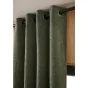Lot de 2 rideaux petite hauteur 140 x 180 cm occultant doublé polaire Bjorn Romarin