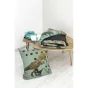 Housse de couette 140 x 200 cm+ 1 taie 100% coton Ttrias