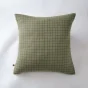 Taie d'oreiller gaze de coton tissée 60 x 60 cm gaïa mix Romarin