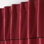 Ridea passant cache-volants en coton 140 x 240 cm Mistraline Bordeaux