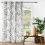 Rideau a oeillets 140 x 260 cm polyester imprimé Tilda Blanc