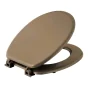 Abatt. wc charnieres plastique 18 pouces mdf uni vitamine sdb Taupe