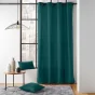 Coussin dehoussable  30 x 50 cm coton/polyester recycle grs twily Emeraude