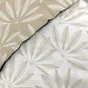 Parure de couette réversible + 240 x 220 cm coton 57 fils + 2 taies Malia