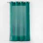 Panneau a oeillets 140 x 240 cm etamine unie etamina Emeraude