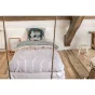 Parure de Lit 240 x 220 cm + 2 Taies d'Oreiller – coton 57 fils Jardinage